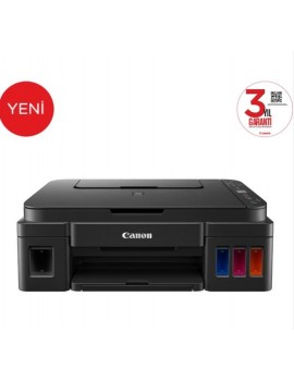 Canon Pixma G3410 Fotokopi + Tarayıcı +Wi Fi Tanklı Yazıcı (Canon Eurasia Garantili)