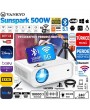 Vankyo Sunspark 500W 1080P Destekli Wifi + Bluetooth LCD LED Projeksiyon Cihazı - 240 Inç Yansıtma - Dahili Hoparlör - Tv Stick/Ps5/HDMI/USB/VGA/AV