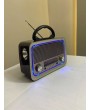 Cannavaro CN-301 Bt Nostaljik Radyo Bluetooth + Ledli + Fener + USB + Sd Card Mp3 Radyo Çalar CN-301 Bt