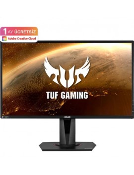 ASUS TUF 27″ VG27AQZ 165Hz 1ms 2560x1440 2K HDMI DisplayPort FreeSync G-Sync Uyumlu ELMB HDR10 WQHD Yükseklik Ayarlı Gaming Monitör