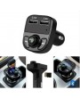 Car X8 2.0A Bluetooth Fm Transmitter Telefon Görüşme Destekli