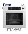 Ferre XE64CB Steamart&fryart Serisi Buharlı Pişirme Beyaz Ankastre Fırın (0+10 Konum)