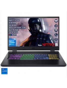 Acer Nitro 5 AN515-58 Intel Core Intel Core i7 12700H 16 GB 512 GB SSD 3070TI - 8 GB Freedos 15.6" FHD Taşınabilir Bilgisayar NH.QFSEY.002