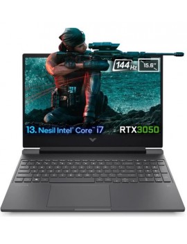 HP VICTUS 7N9V0EA 15-FA1028NT Intel Core i7-13700H 16GB 1TB SSD RTX3050 6GB VGA 15.6″ 144HZ Full HD Freedos Taşınabilir Oyuncu Bilgisayarı