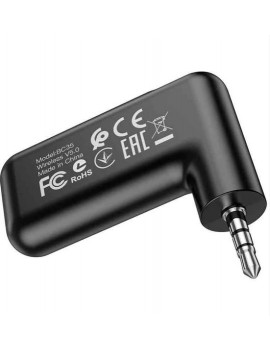 Borofone Wireless Bluetooth 5.0 3.5mm Jack Aux Araç Ses Aktarım Kiti Adaptör Bluetooth Çevirici Araba Hoparlör Kulaklık Için Taşınabilir Kablosuz 3,5 mm Aux Ses Araç Kitleri Adaptörü FBC35